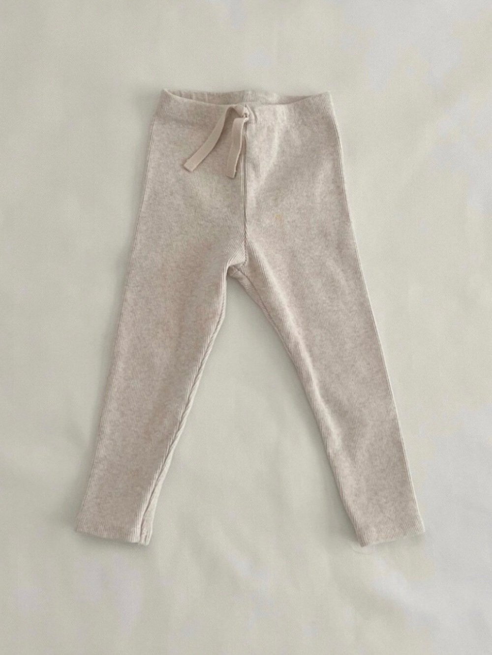 Kids Leggings in Light Beige